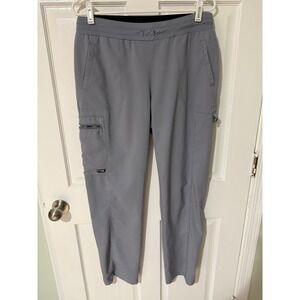 Greys Anatomy Barco Spandex Stretch Scrub Pants Mens Medium Grey GSP537 Jogger